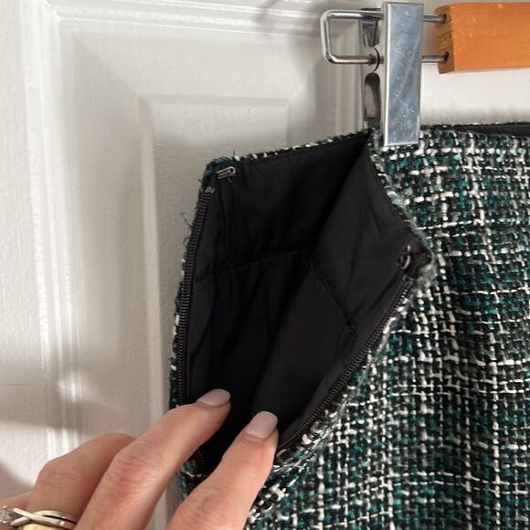 Loft Ann Taylor Tweed Skirt Size 8 - Picture 7 of 9
